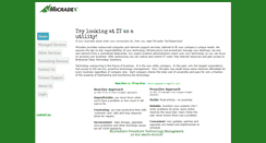 Desktop Screenshot of micradex.com