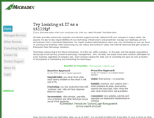 Tablet Screenshot of micradex.com